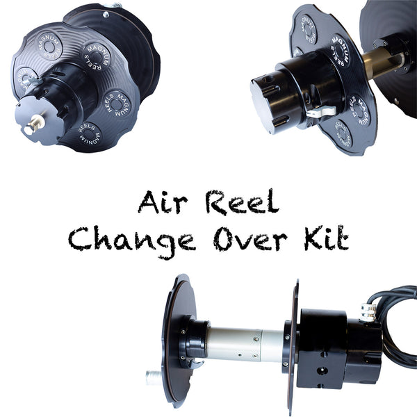 Air/propane/shielding single gas/air/liquid Reel Change Over Kit - Magnum Reels